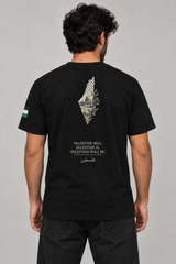 NAEVEN — tee-shirt Palestine, dos
